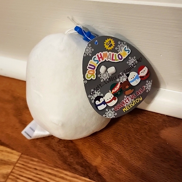 Nwt original Snowman Squishmallow clip 2018 - Picture 2 of 2